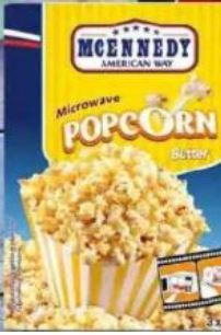 Rappel Consommateur - Détail Popcorn McEnnedy micro-ondable