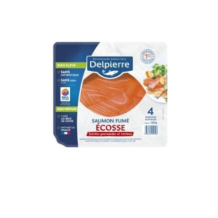 Visuel N°3 du produit rappelé : saumon fumé 