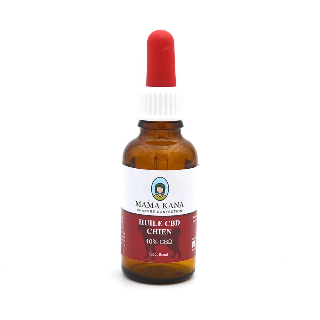 Illustration produit - Huile de cbd pour chien
