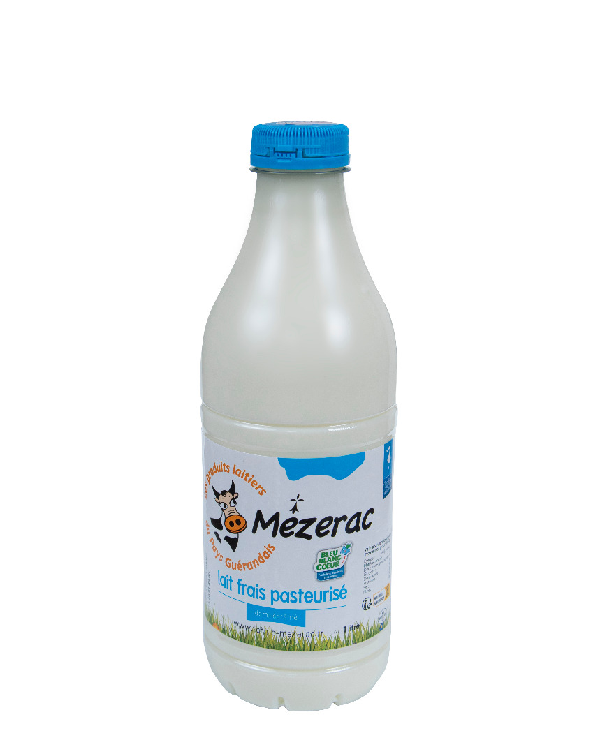 Visuel N°2 du produit rappelé : lait entier et demi-écrémé 