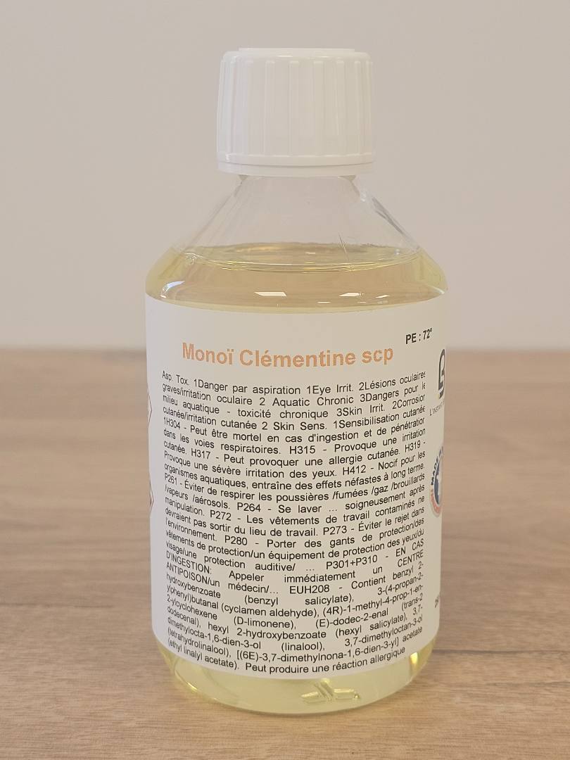 base parfumante pour bougies - monoï clémentine