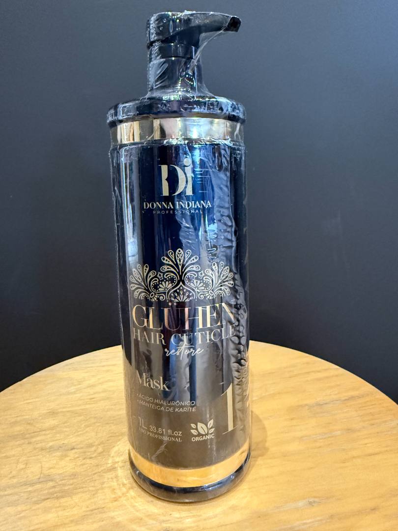 Visuel N°2 du produit rappelé : Gluhen Hair Cuticle Restore Mask / Gloss Volume Reducer Liso Espelhado