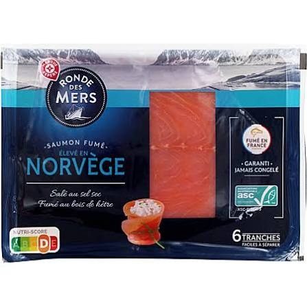 Visuel N°5 du produit rappelé : saumon fumé et filets 