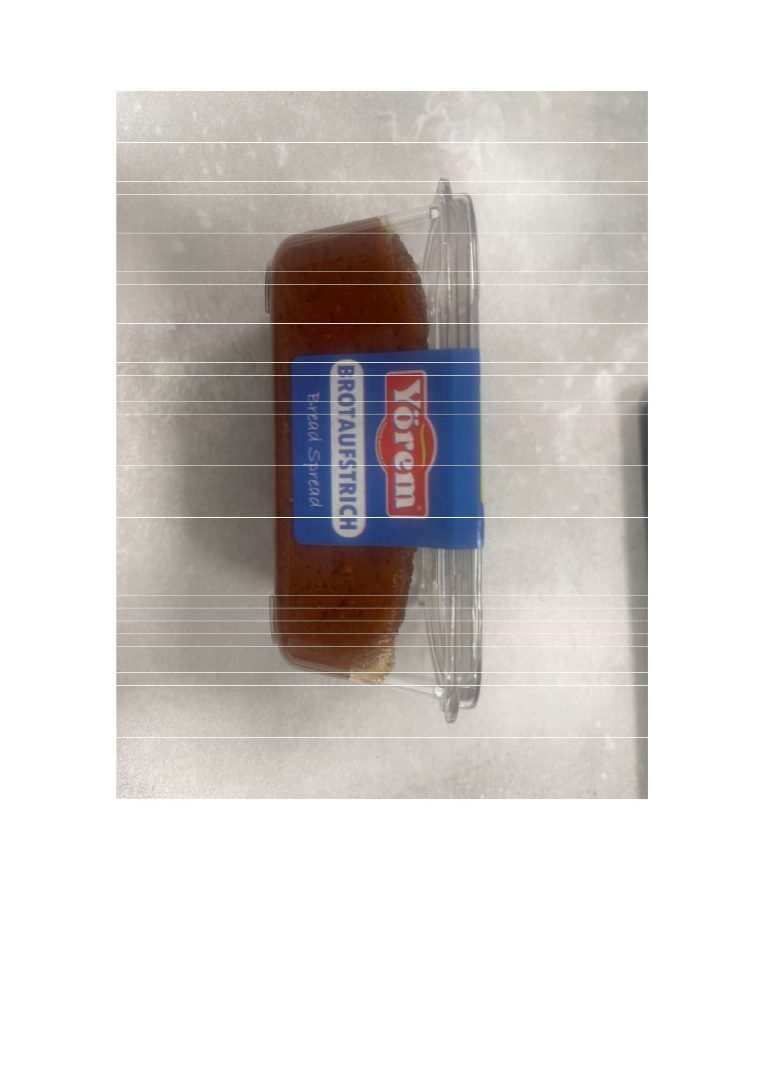 Visuel N°2 du produit rappelé : Pâte à tartiner Acuka 200 g