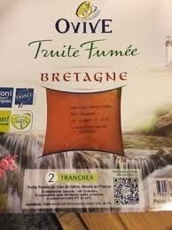 Visuel N°2 du produit rappelé : Truite fumée