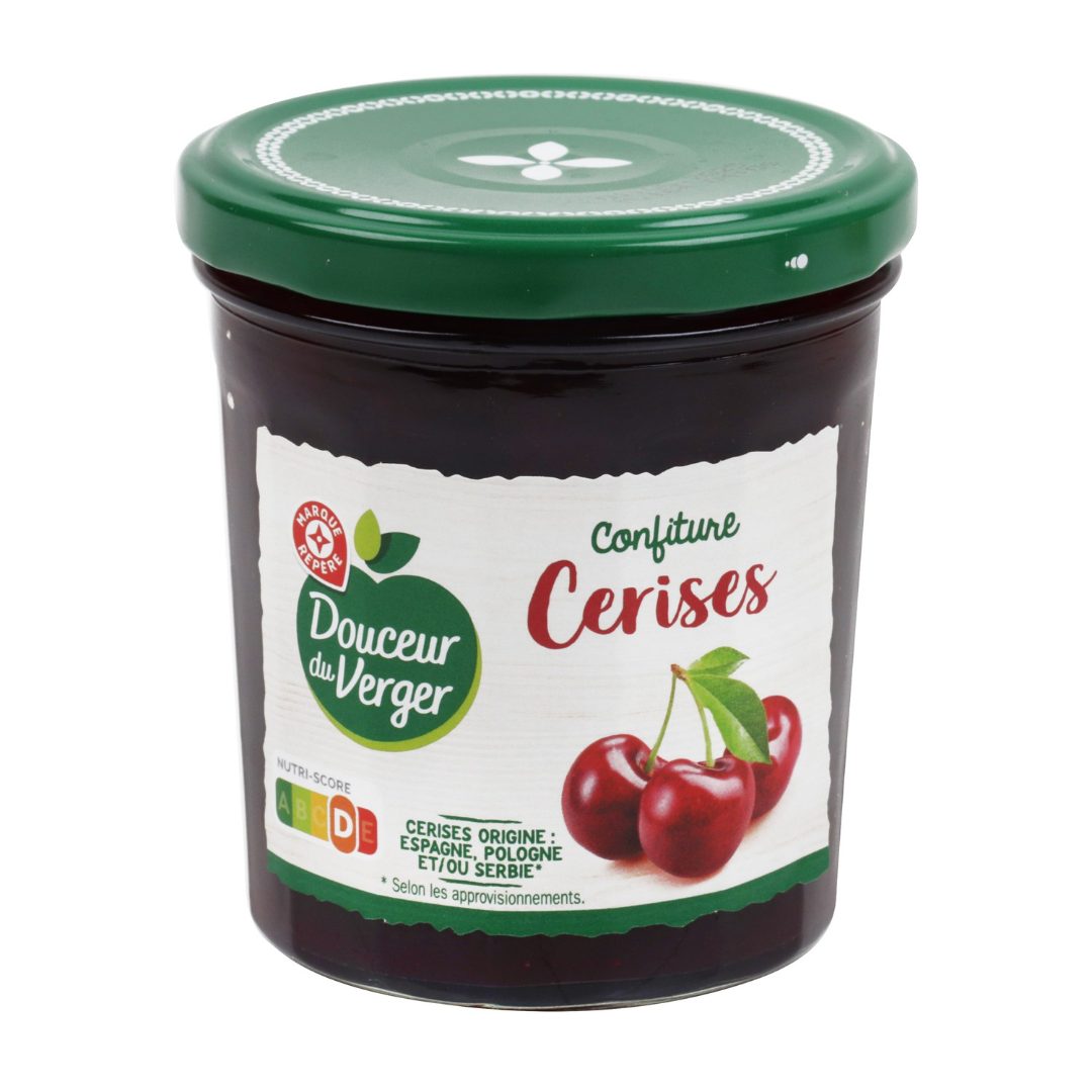 confiture cerises 370g