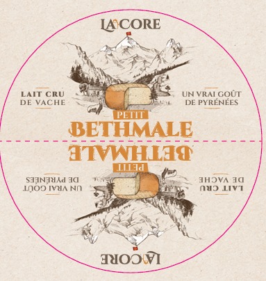 Visuel N°2 du produit rappelé : Fromage au lait cru de vache
