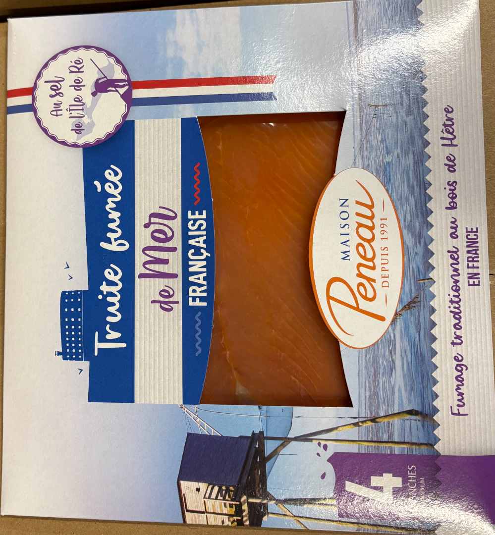 Visuel N°3 du produit rappelé : Saumon fumé bio 100g / Truite fumée bio 80g / Chutes de truite 150g / Truite fumée de mer française 100g