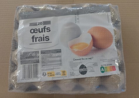 Œufs frais
