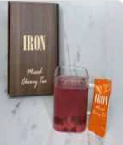 Visuel N°2 du produit rappelé : IRON Coffee, IRON mixed cherry tea