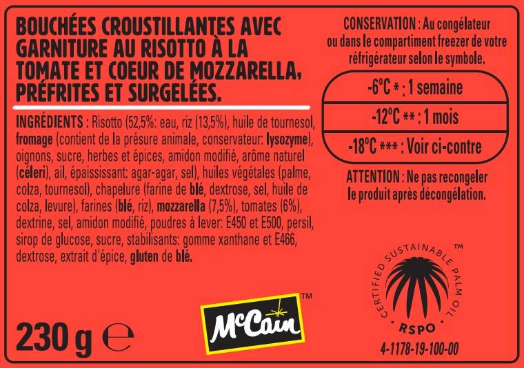 Visuel N°2 du produit rappelé : Pickers Cheesy Italian Pops