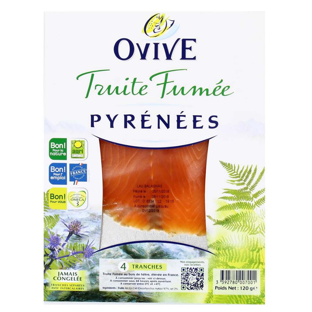 Visuel N°4 du produit rappelé : Truite fumée