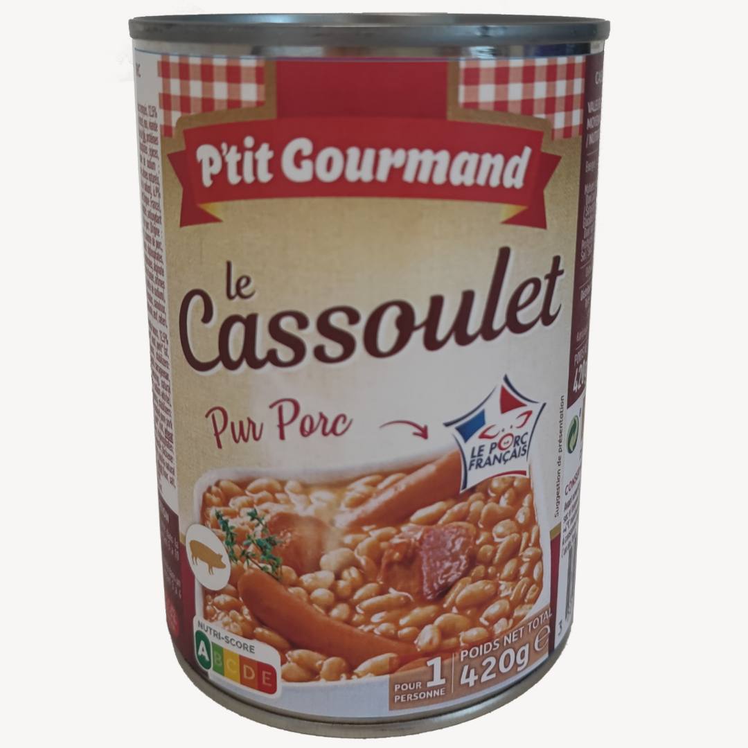 Rappel Consommateur - Détail CASSOULET EN CONSERVE P'TIT GOURMAND