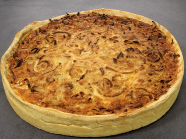 TARTE A L'OIGNON - TARTE A L'OIGNON 1 PERS - TARTE PISSALADIERE RONDE 2.000 KG¤¤