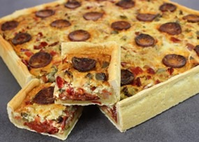 CARRE ESPAGNOL AU CHORIZO¤CARRE ITALIEN (PIZZA)