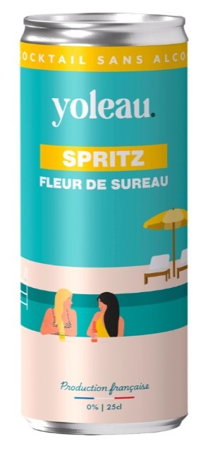 Spritz sans alcool canette 25cl