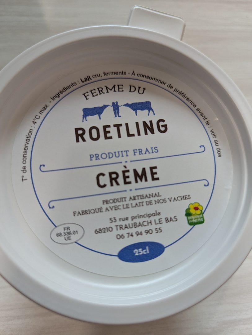Visuel N°2 du produit rappelé : Crème