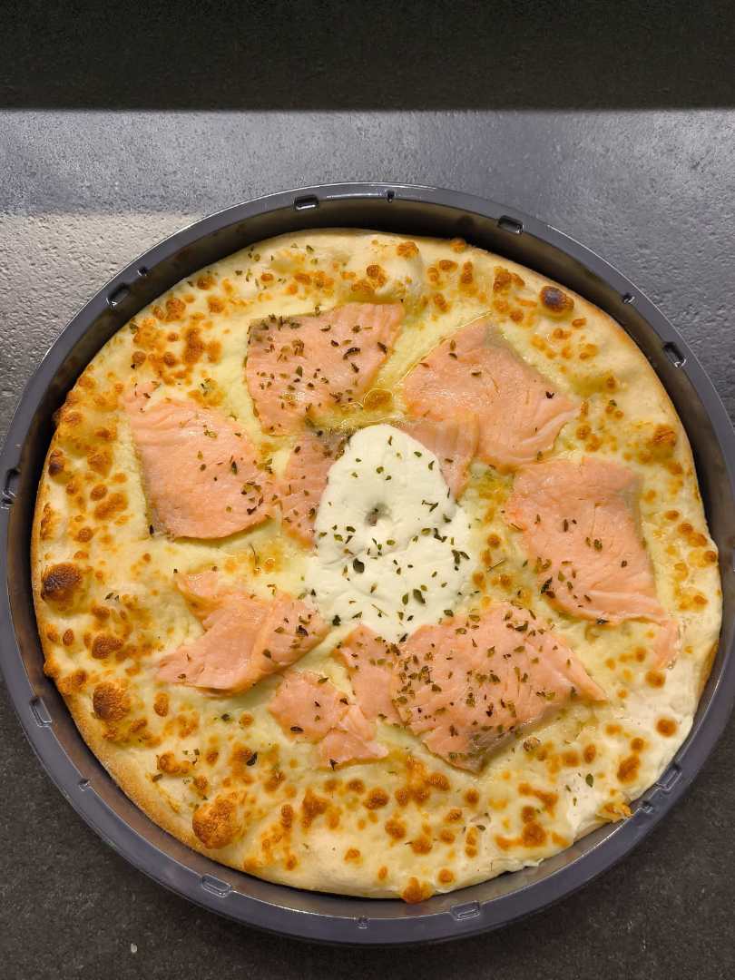 Pizza saumon