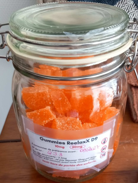 Illustration produit - Gummies reelaxx d9