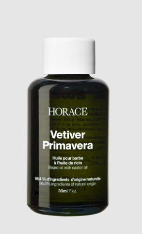 Vetiver primavera - huile pour barbe à l'huile de ricin