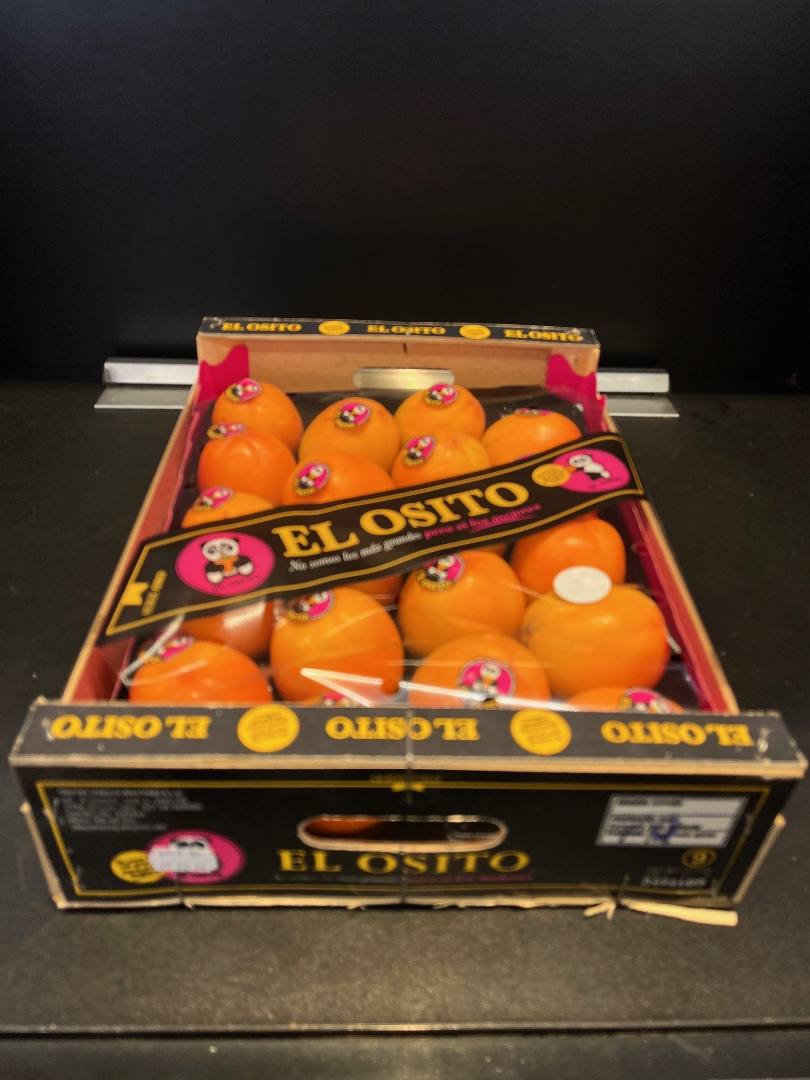 Visuel N°2 du produit rappelé : Kaki Persimon Osito Serie Oro Espagne cat1 Cal 14-16-18-20