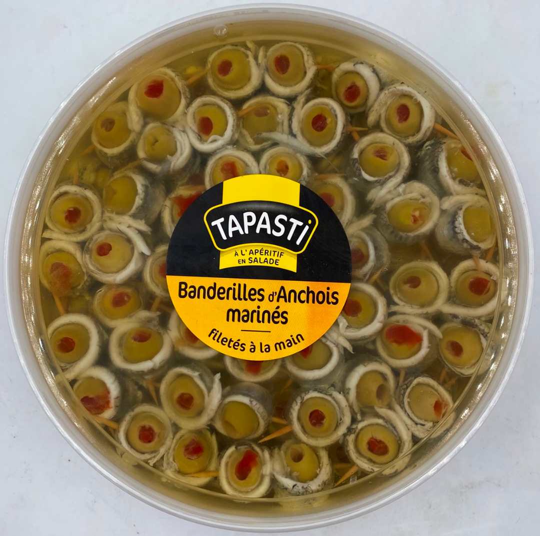 Visuel N°2 du produit rappelé : BANDERILLES ANCHOIS 1kg