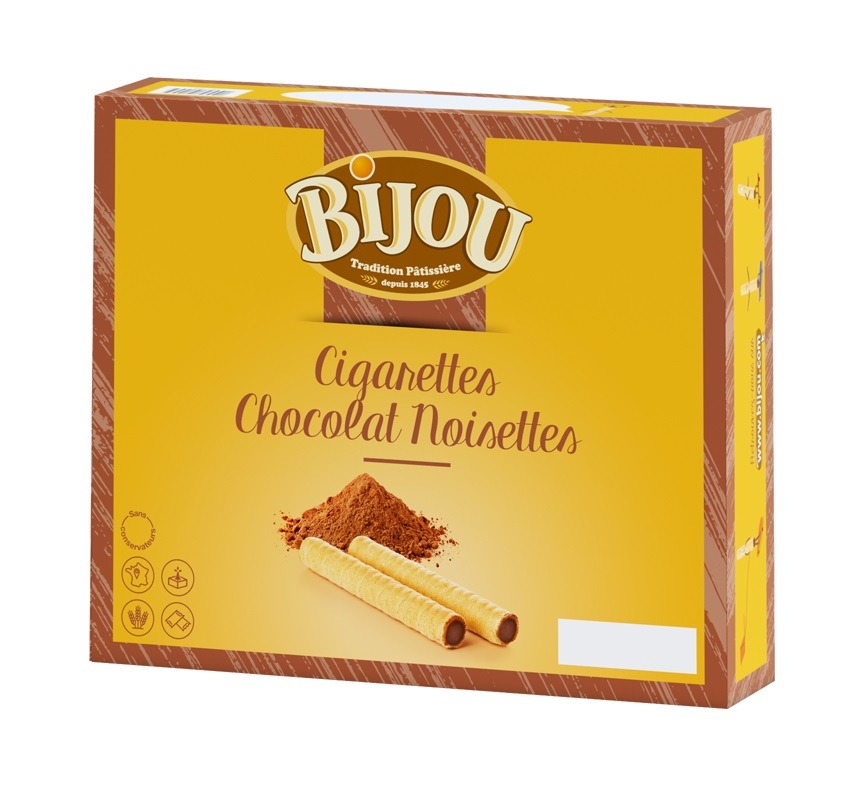 Rappel Consommateur - Détail Cigarettes Chocolat Noisette Bijou