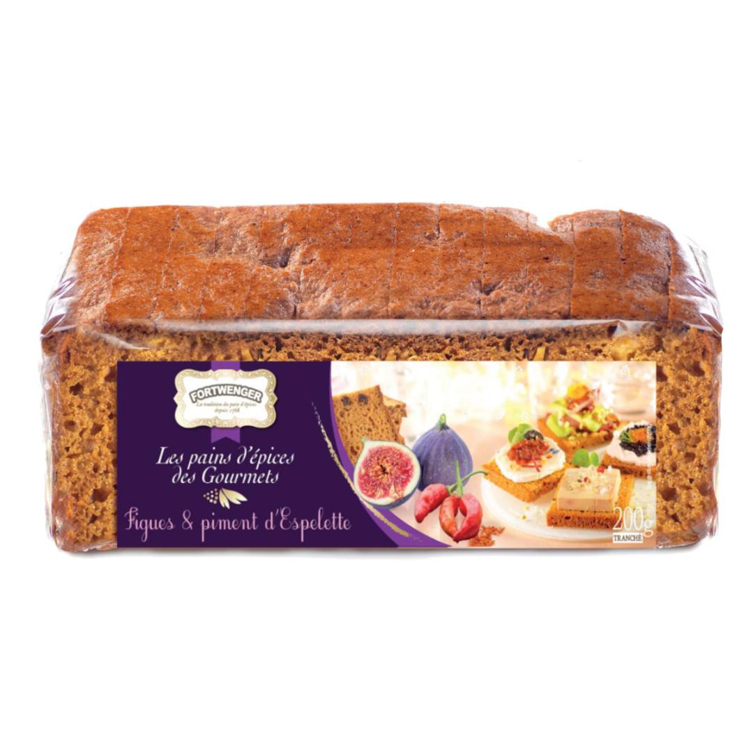 Illustration produit - Pain d'epices figues