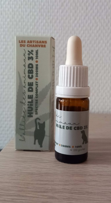 Illustration produit - Huile de cbd 3%
