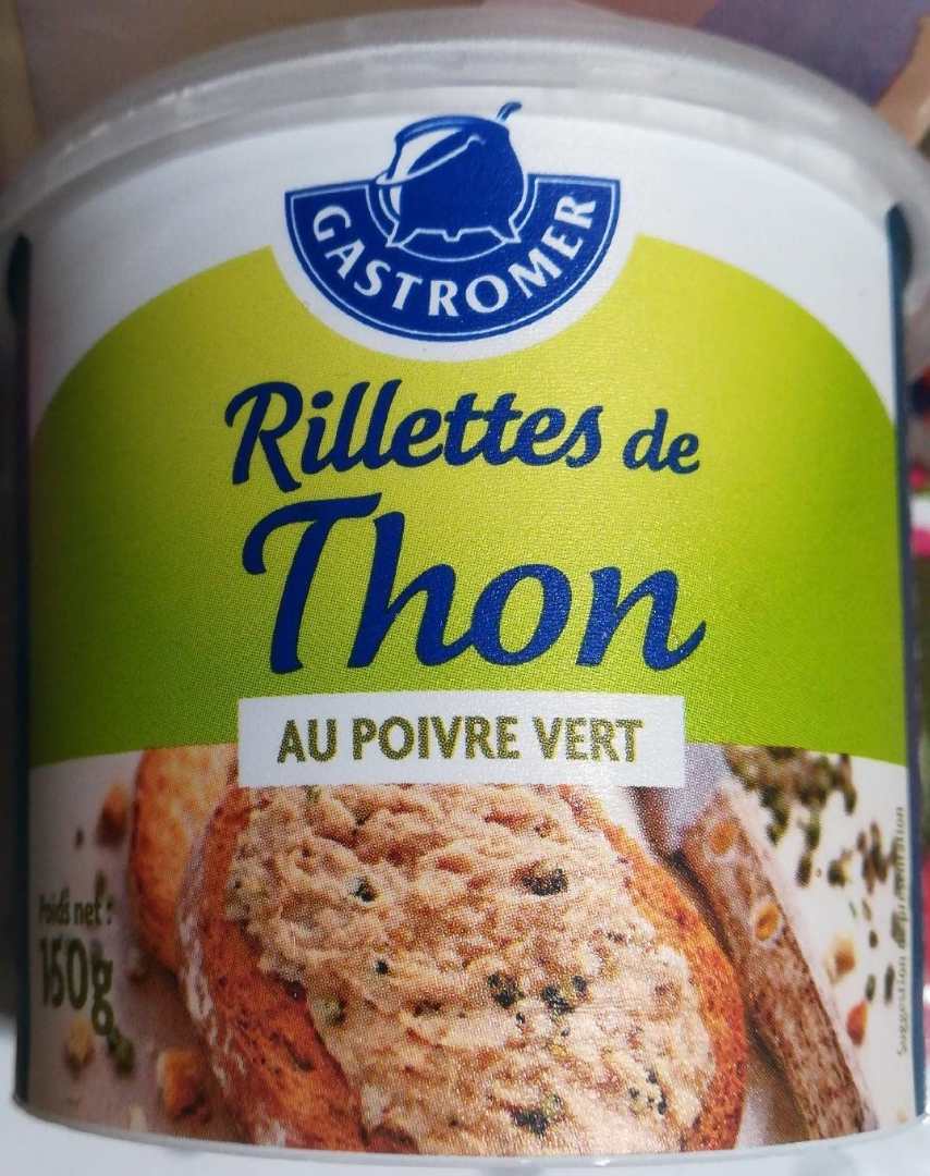 Visuel N°2 du produit rappelé : rillettes de poisson