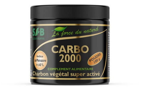 Illustration produit - Carbo - charbon végétal activé