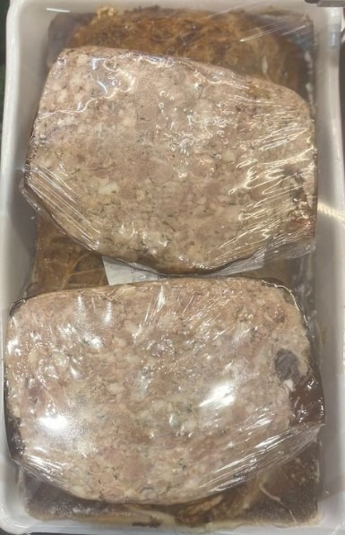terrine de campagne ancienne au sel de noirmoutier.
