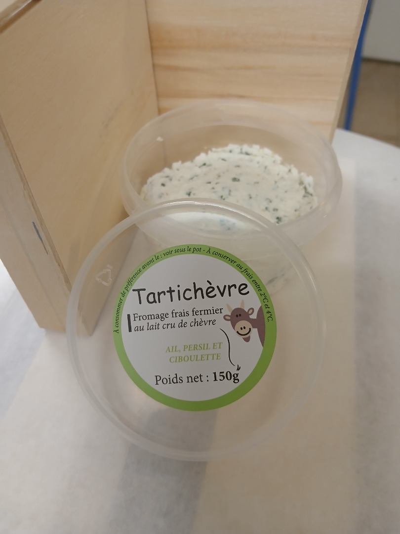 Visuel N°2 du produit rappelé : Fromages de chèvre fermiers au lait cru