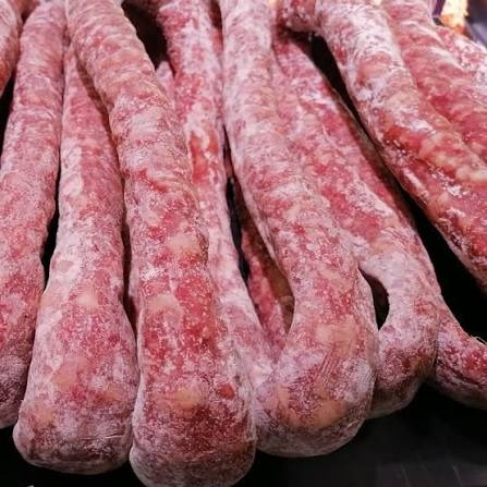 Saucisse seche perche pur porc