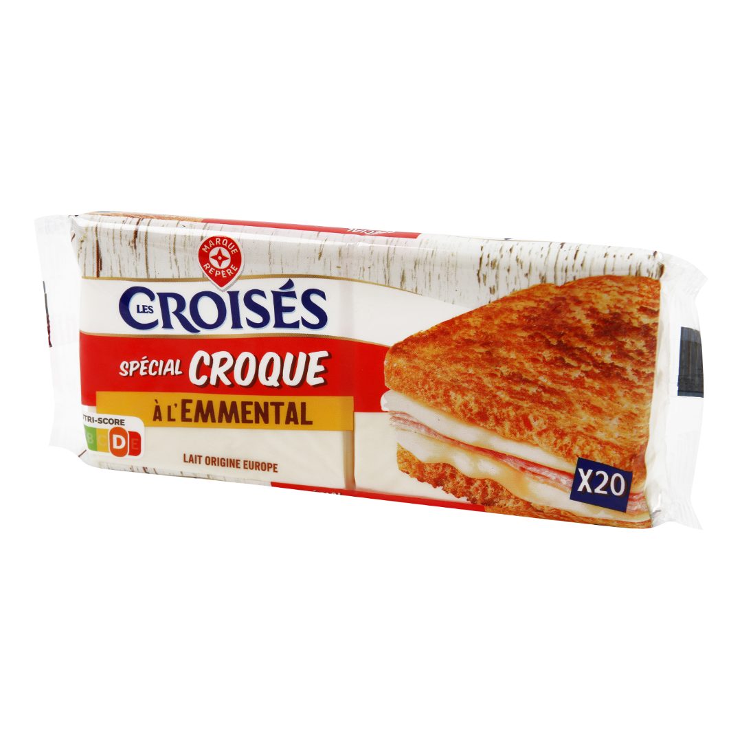 Visuel N°3 du produit rappelé : FROMAGE FONDU SPÉCIAL CROQUE À l'EMMENTAL x10(200G) et x20 (340G)