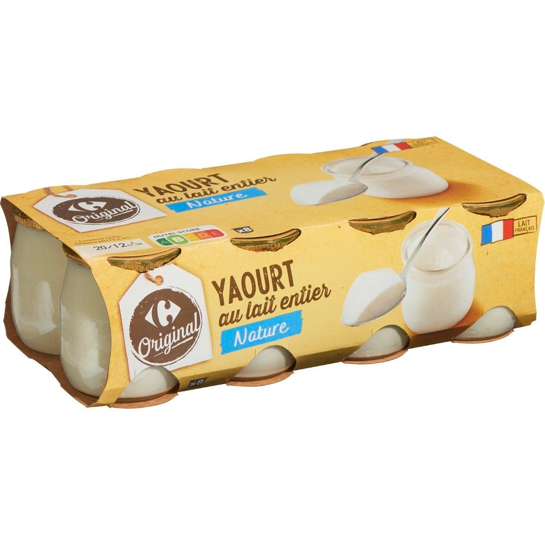 Yaourt brassé vanille CARREFOUR CLASSIC