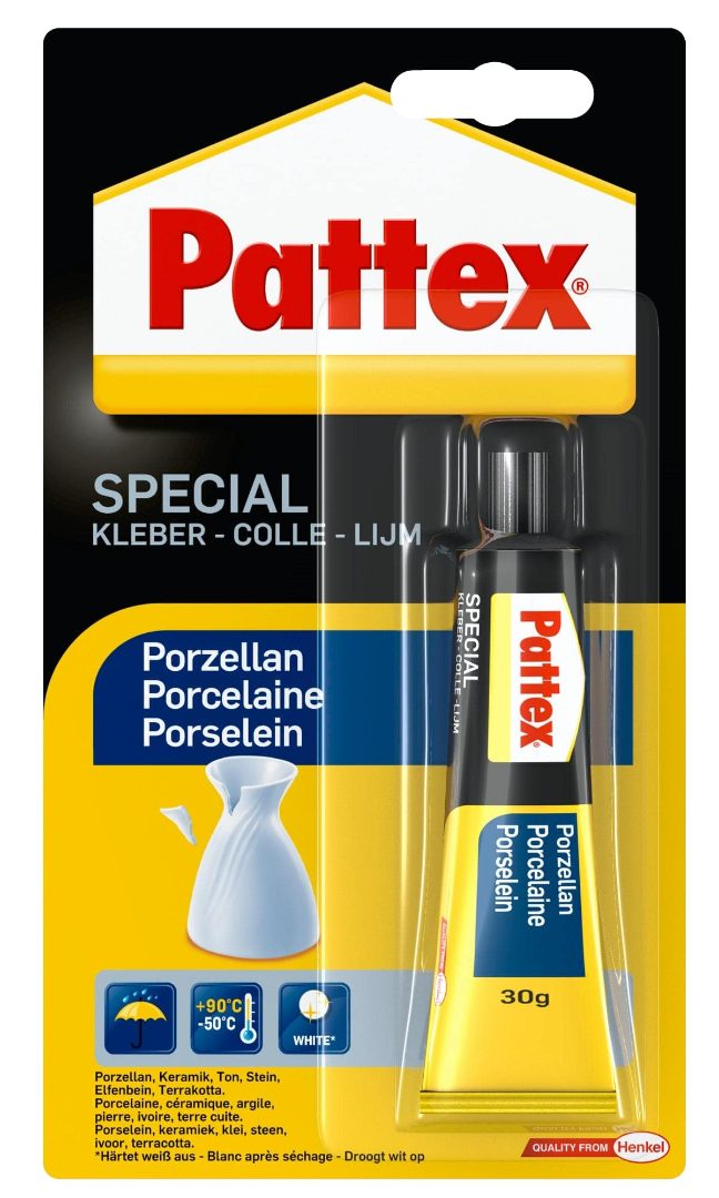 Rappel Consommateur - Détail Colle Pattex Porcelaine tube 30g Pattex