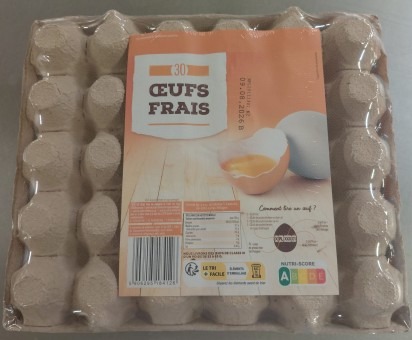 Œufs frais