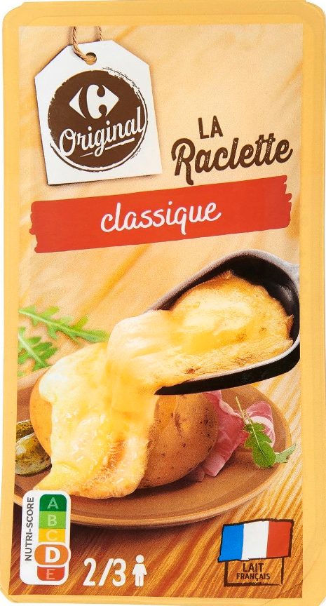 La Raclette Classique - CARREFOUR ORIGINAL