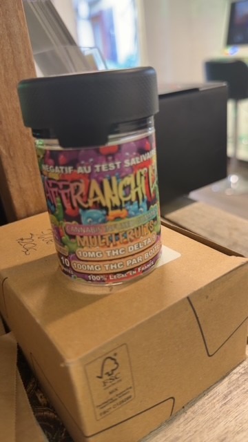 Visuel N°2 du produit rappelé : gummies AFRANCHI LAB 10 MG