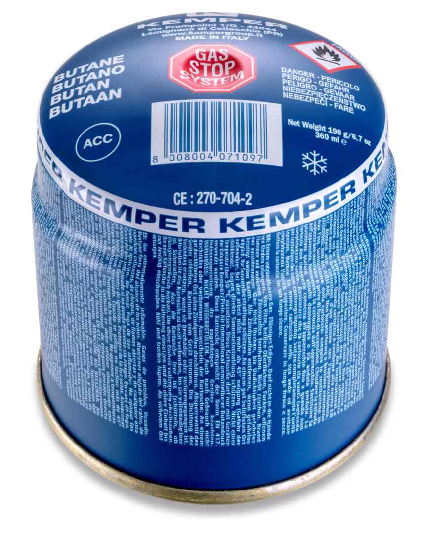 Visuel N°2 du produit rappelé : CAROTUCHE DE GAZ 190GR PERCABLE