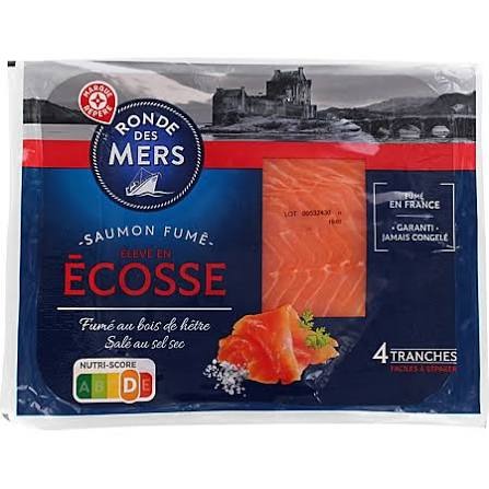 Visuel N°4 du produit rappelé : saumon fumé et filets 