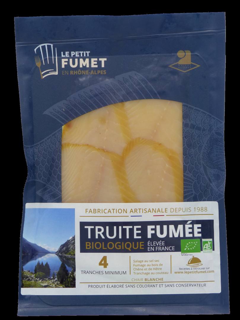 Truite fumée biologique
