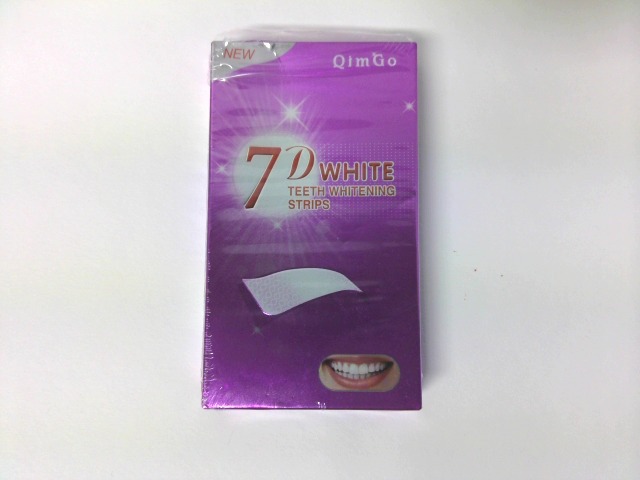 Visuel N°3 du produit rappelé : 7D WHITE TEETH WHITENING STRIPS