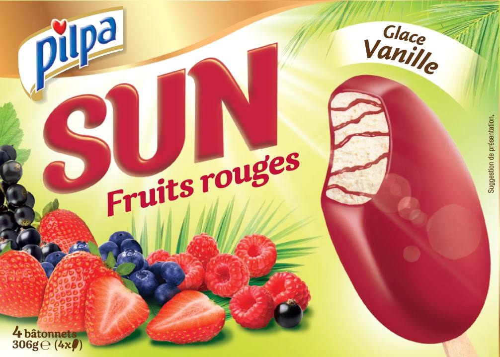Rappel Consommateur - Détail Pilpa Batonnets SUN Vanille - Fruits