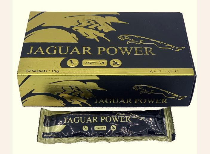 Rappel Consommateur - Détail Jaguar Power - Miel aphrodisiaque Jaguar Power