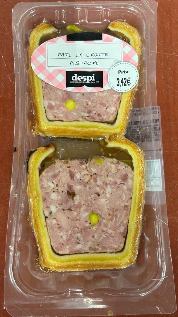 74710 - PATE EN CROUTE PISTACHE