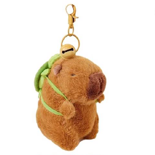 Porte clés en peluche capybara / plush doll porte-clés avec jouet doux