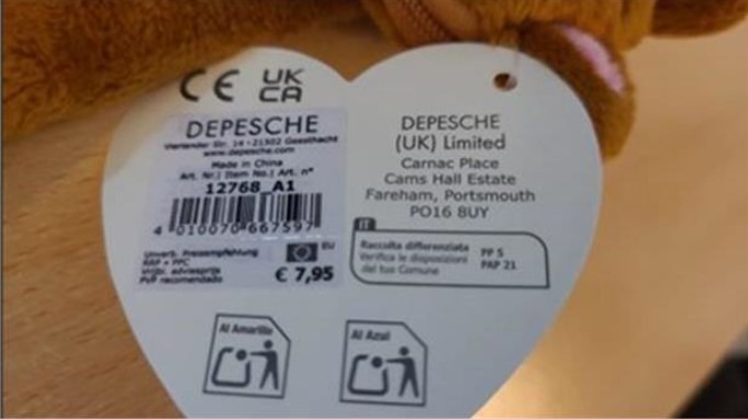 Visuel N°2 du produit rappelé : Bracelet Princess Mimi - Bracelet pliant clip portefeuille de la marque DEPESCHE