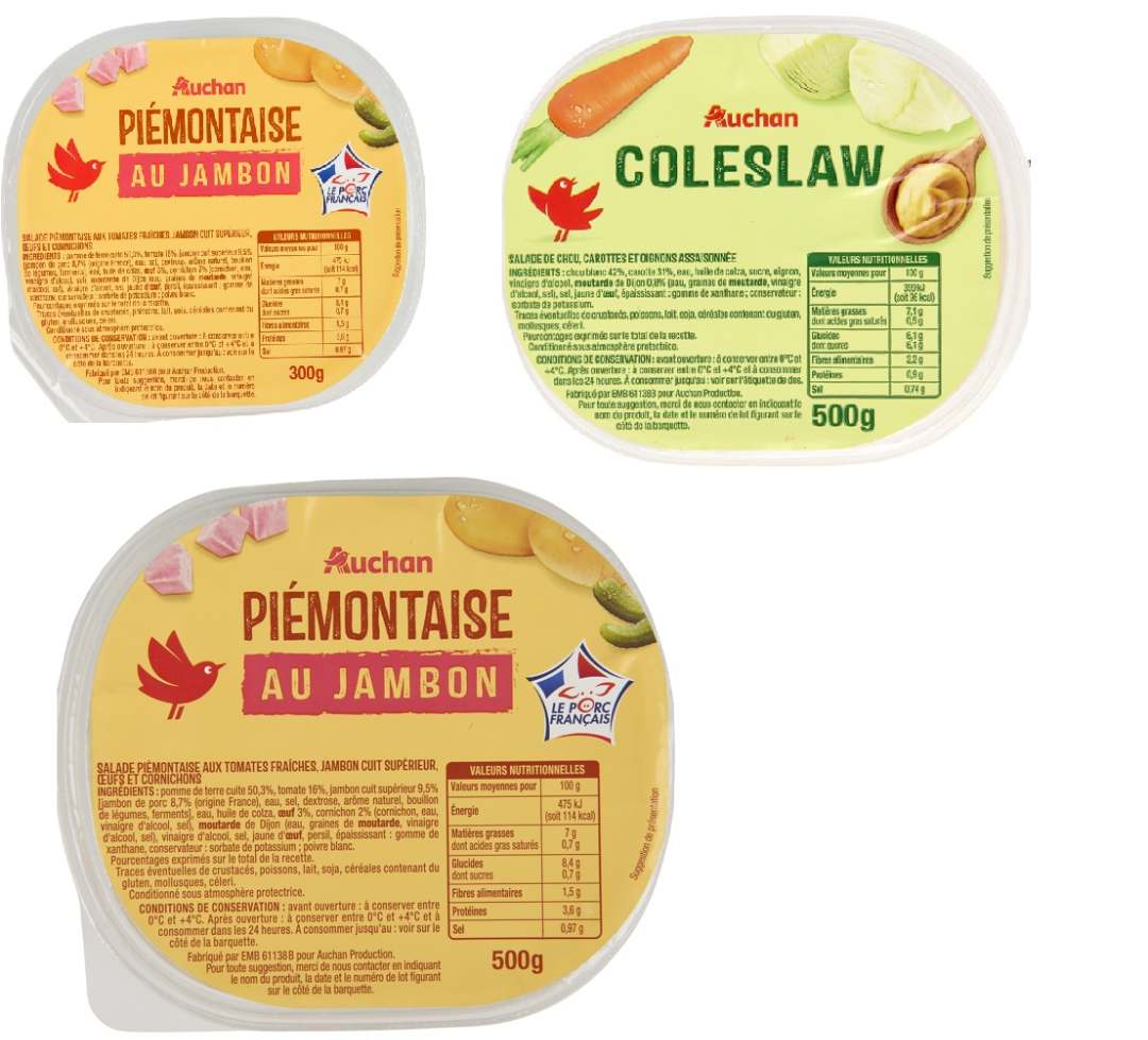 Illustration produit - Salades traiteurs libre service divers gouts